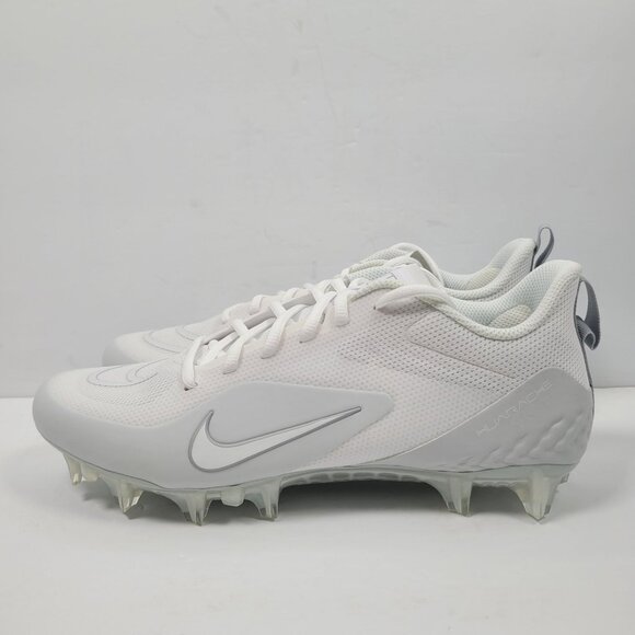 Nike Alpha Huarache 8 Pro Lax Men's White Lacrosse Cleats CW4439-110 US Sz 9 NWB - Picture 4 of 10